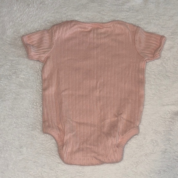 (3 for $10) ANKO Pink Baby onesie Bodysuit 100% cotton 3-6 months - Picture 8 of 8